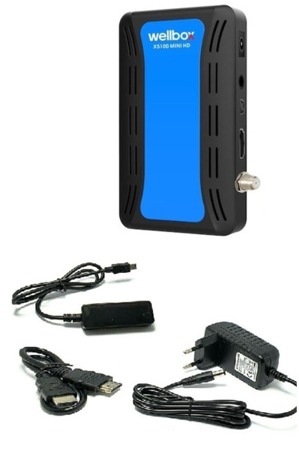 ATAELEKTRONİK Wellbox X5100 Mini Hd Uydu Alıcı Cihazı Reciever Tkgs Guncelleme