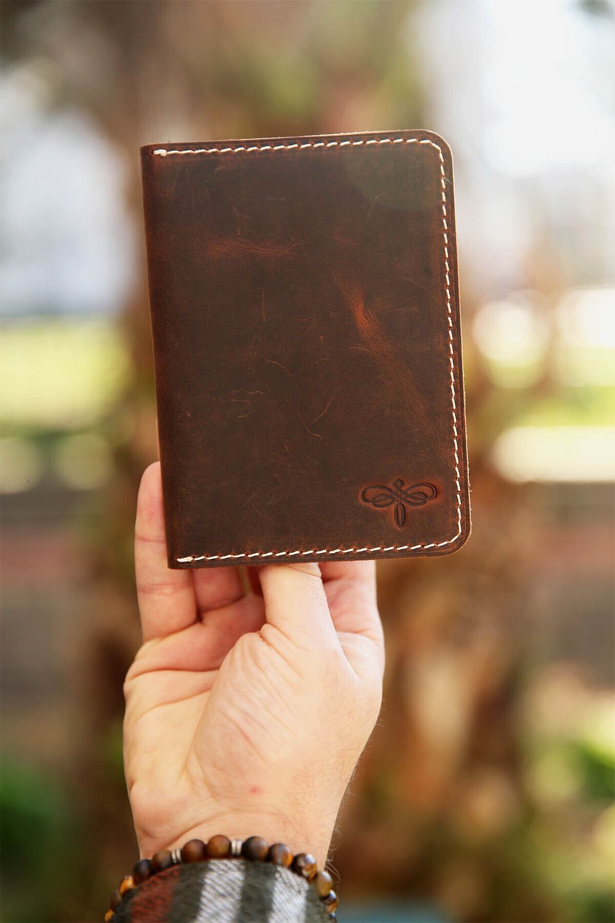 ARD LEATHER Unisex Deri Pasaportluk Cüzdan