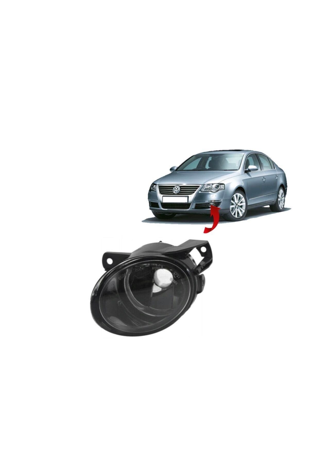 gkl Passat B6 2006-2011 Ampullü Duylu Sol Sis Farı 3c0941699b