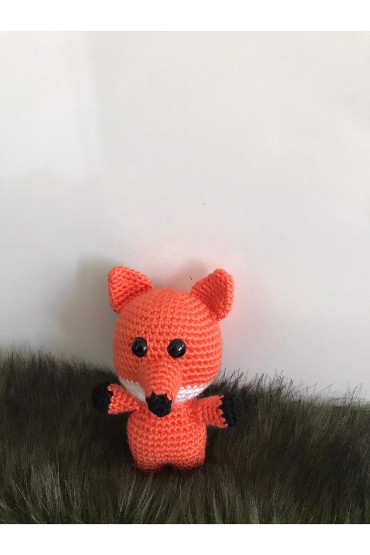 Tolga Tunç Kuruyemiş Amigurumi Tilkili Amigurami Bebek 1 Adet
