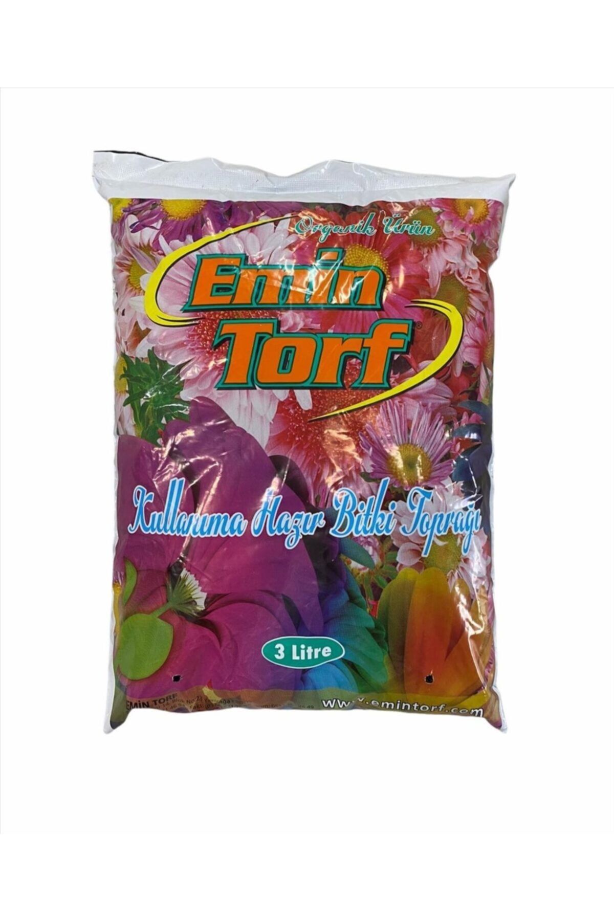 EMİN Toprak Torf 3 Lt Poşette