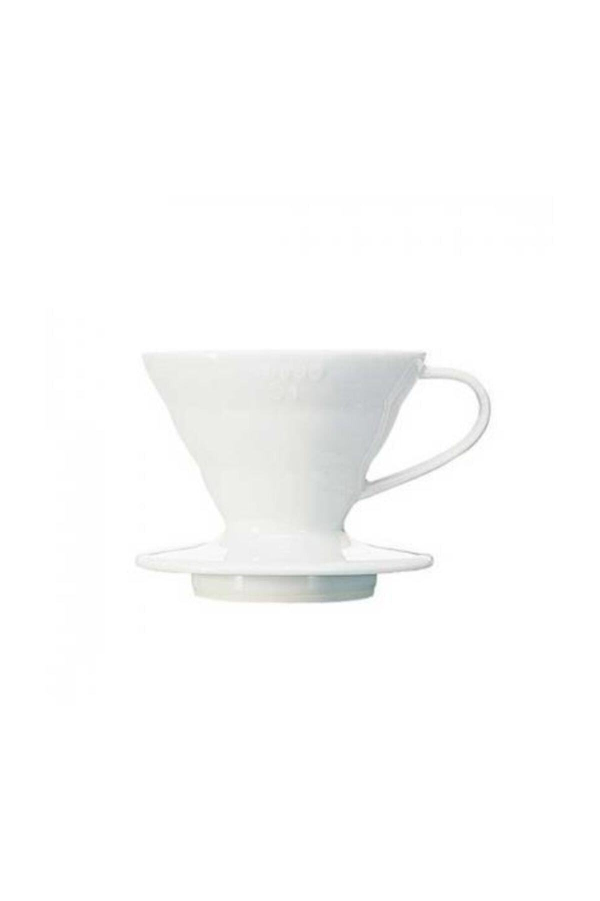 Hario Harıo V60 01 Seramik Drıpper Beyaz 175 ml