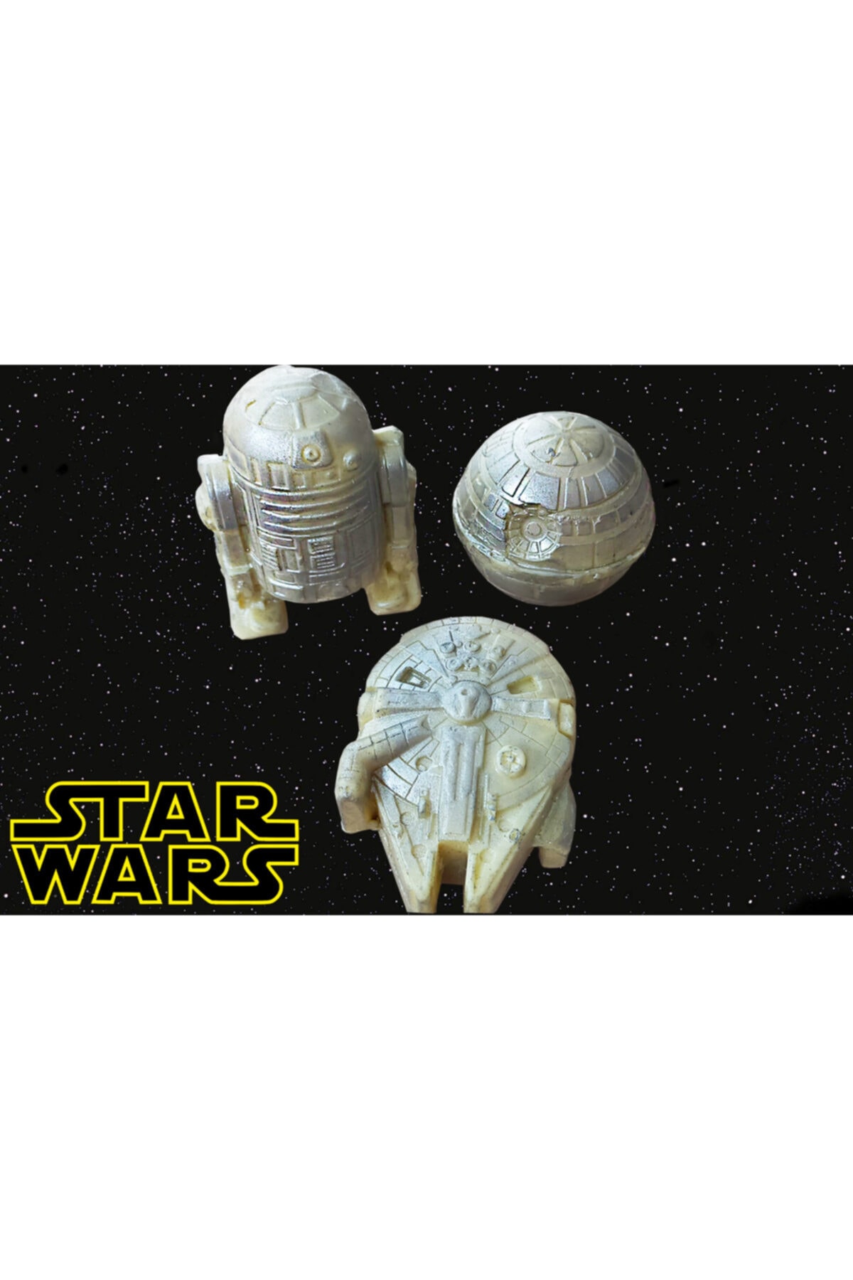 Miss & Mr Chocolate Star Wars Marshmallowlu Sıcak Çikolata Topları 3'lü