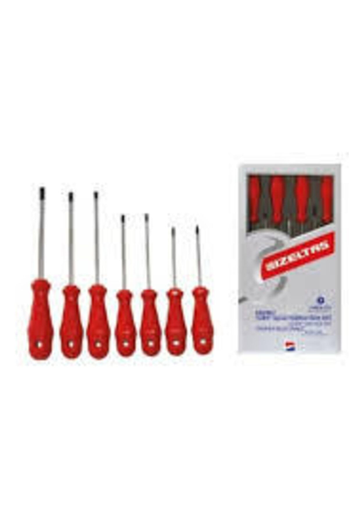 İzeltaş Delikli Torx Uçlu Tornavida Seti 7 Parça