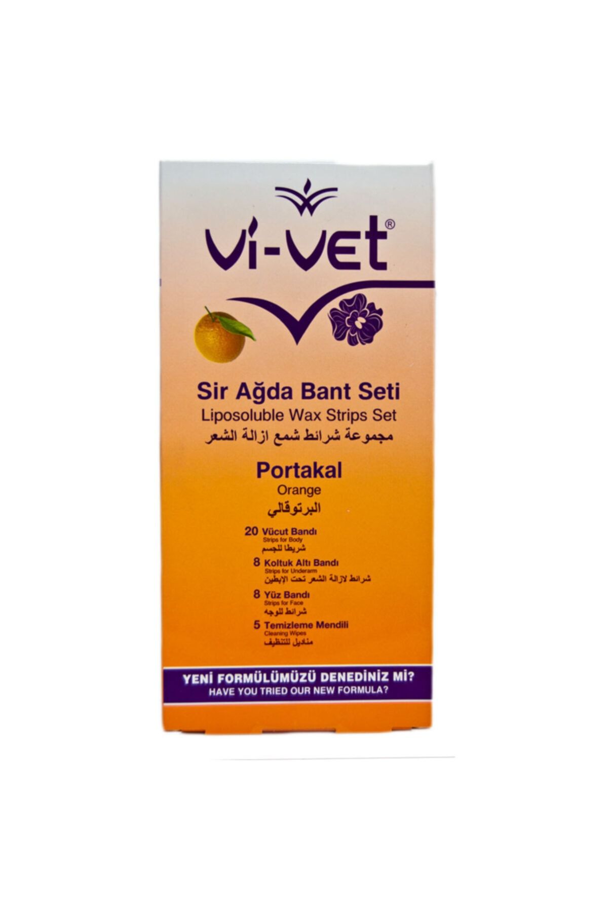 Vivet Portakal Ağda Bandı Vücut 41li