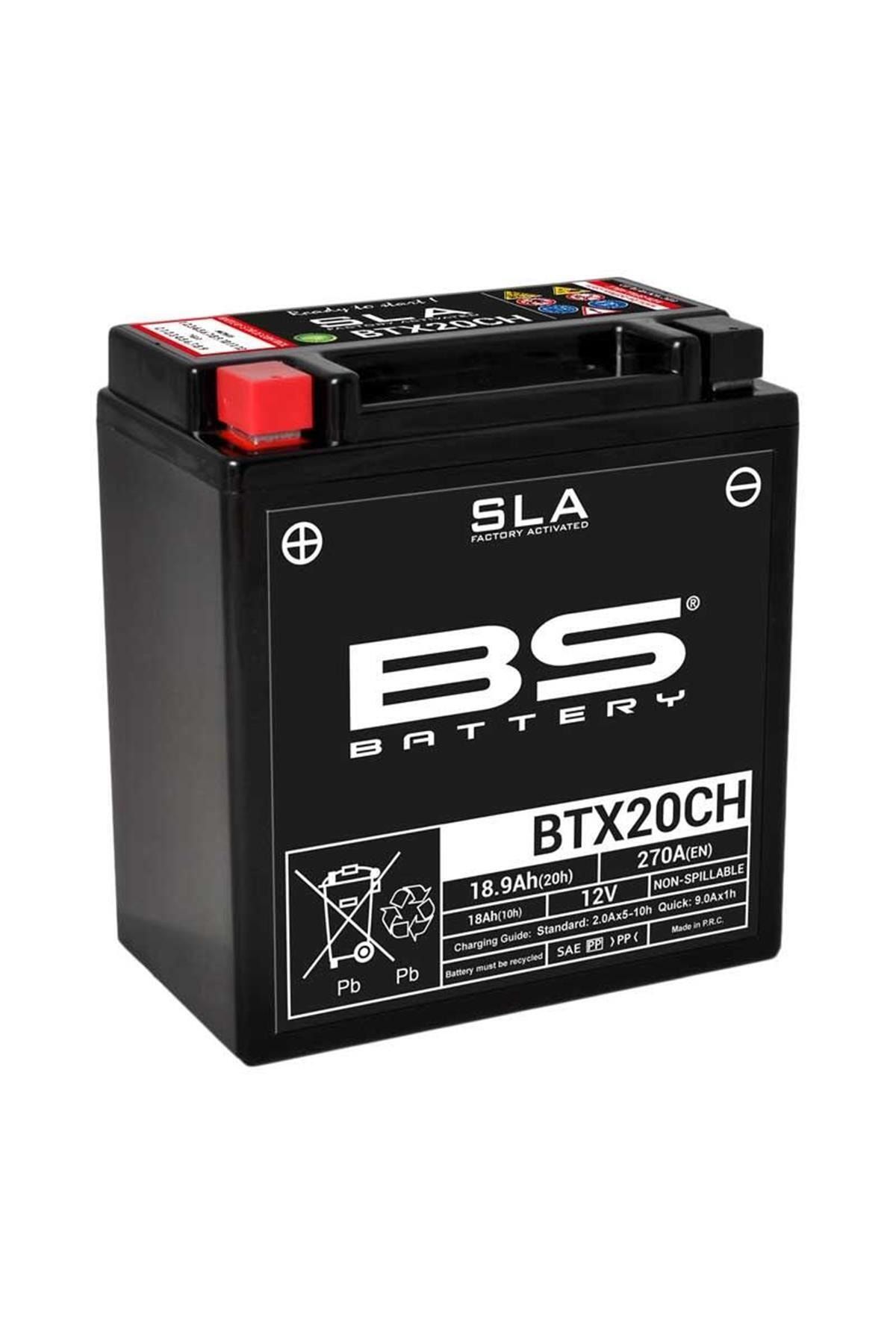 BS Battery Motosiklet Aküsü Btx20ch (sla)