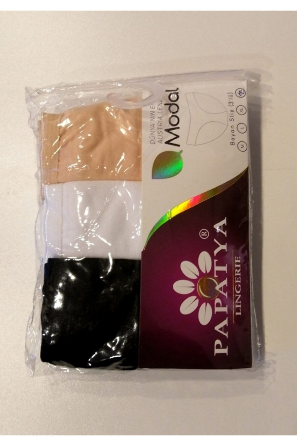 Papatya Kadın 3'lü Modal Slip