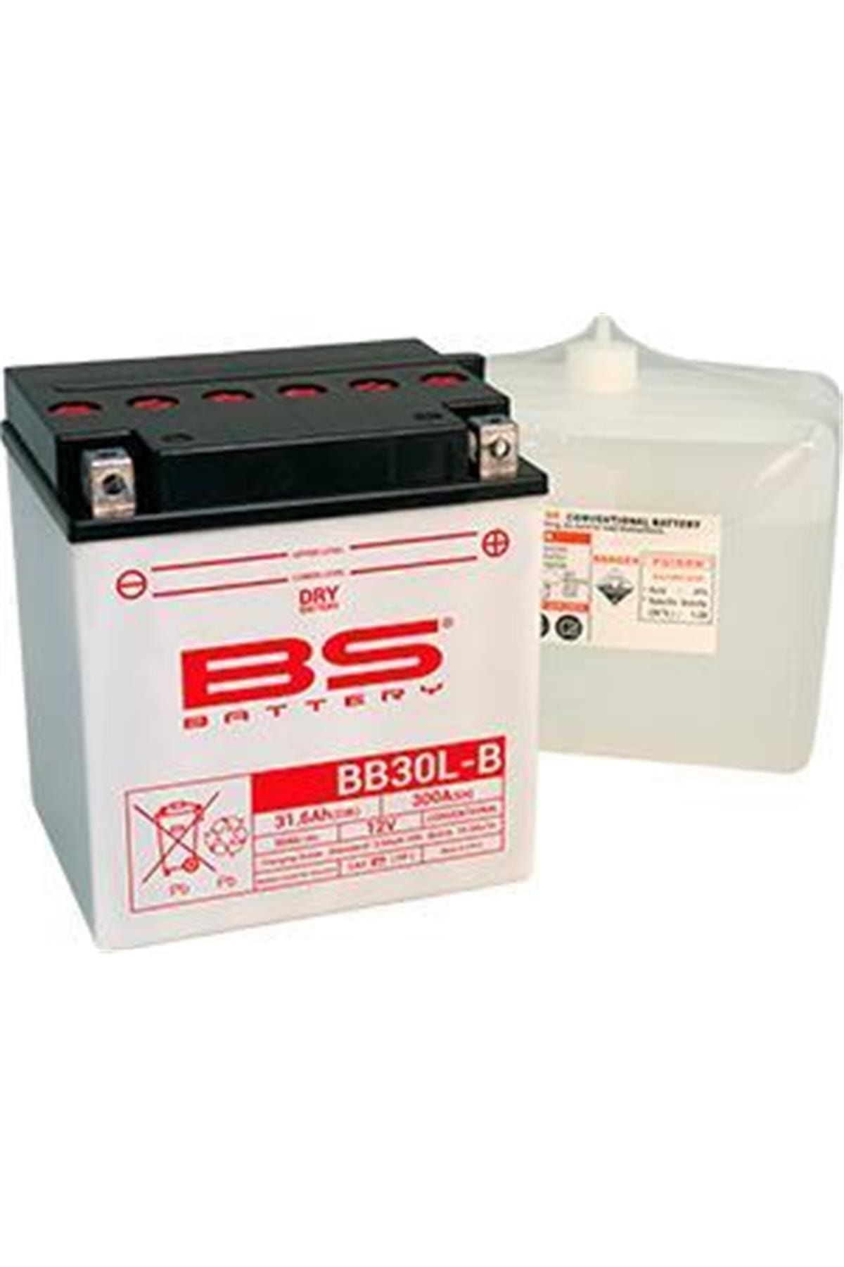 BS Battery Motosiklet Aküsü Bb30l-b (dry)