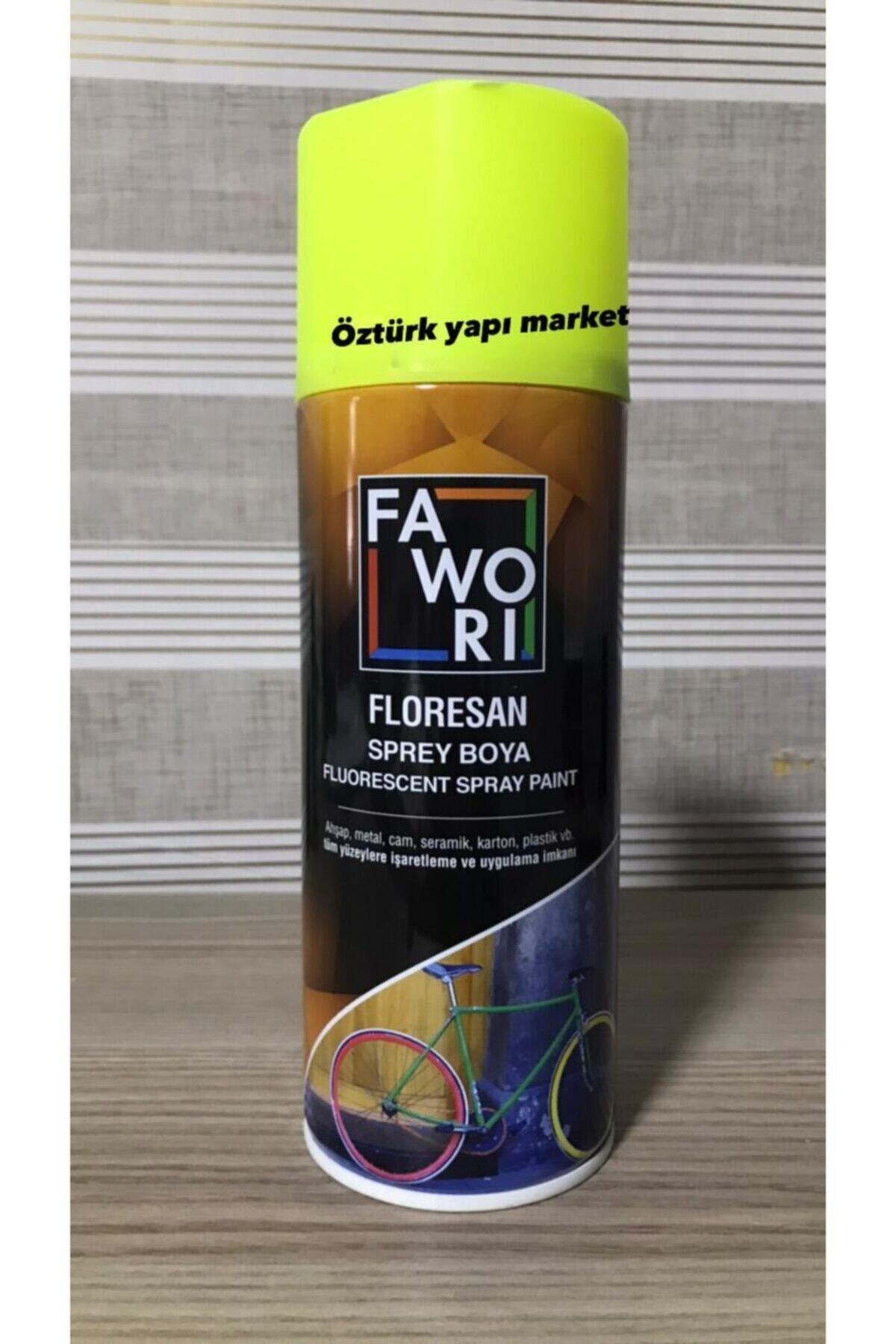 Fawori Sprey Boya Floresan Sarı 516 400ml
