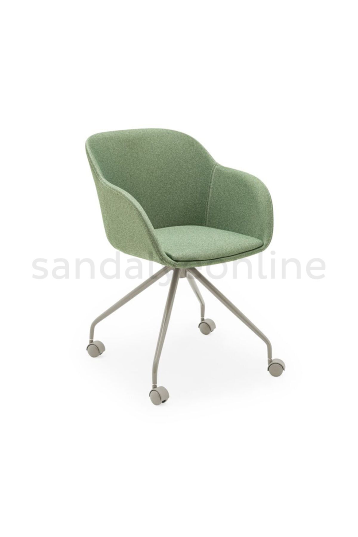 Sandalye Online Shell Ofis Sandalyesi Yeşil