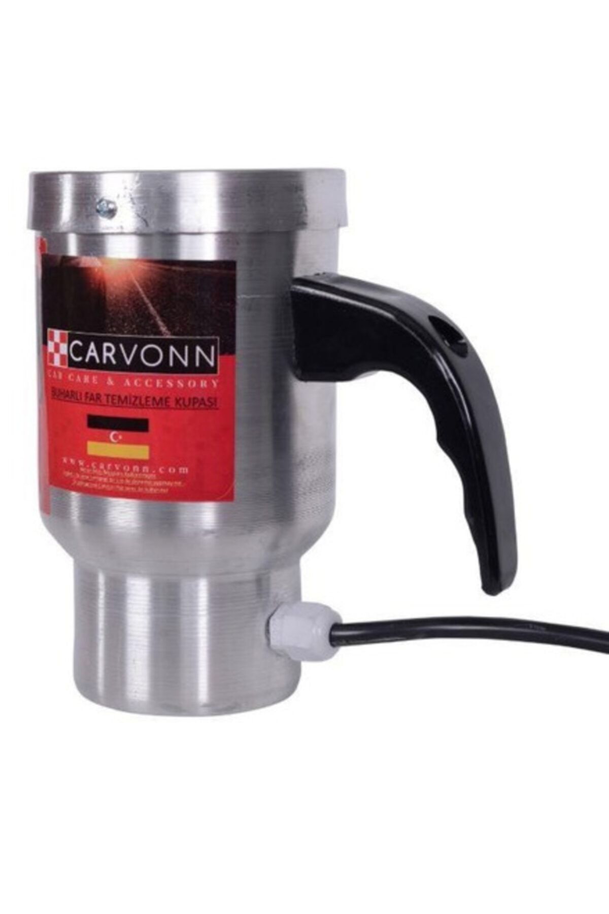 CARVONN Buharlı Far Temizleme Çaydanlık(kupa) Alman Rezistanslı