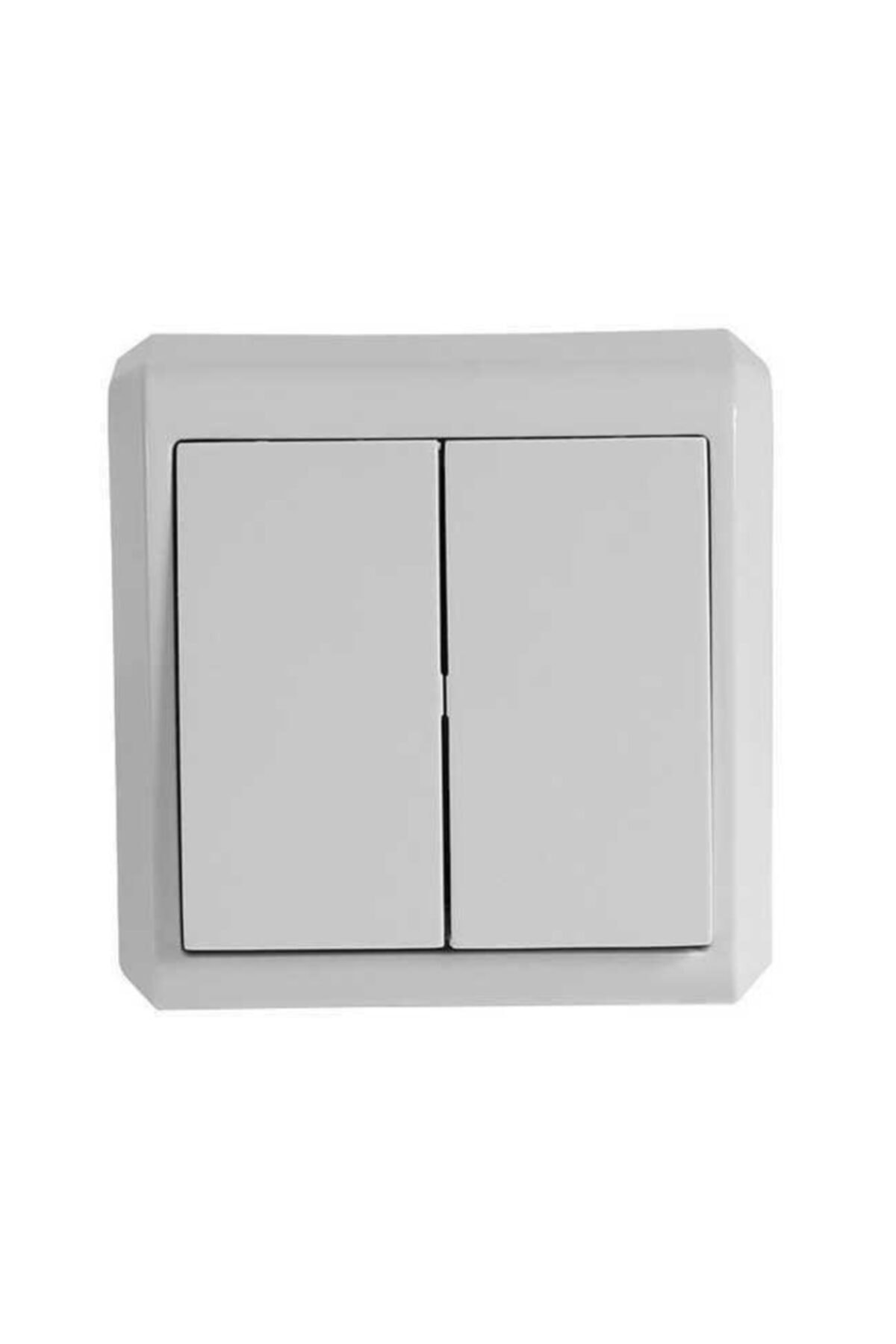 VİKO Vera Sıva Üstü Beyaz Komütatör (anahtar)