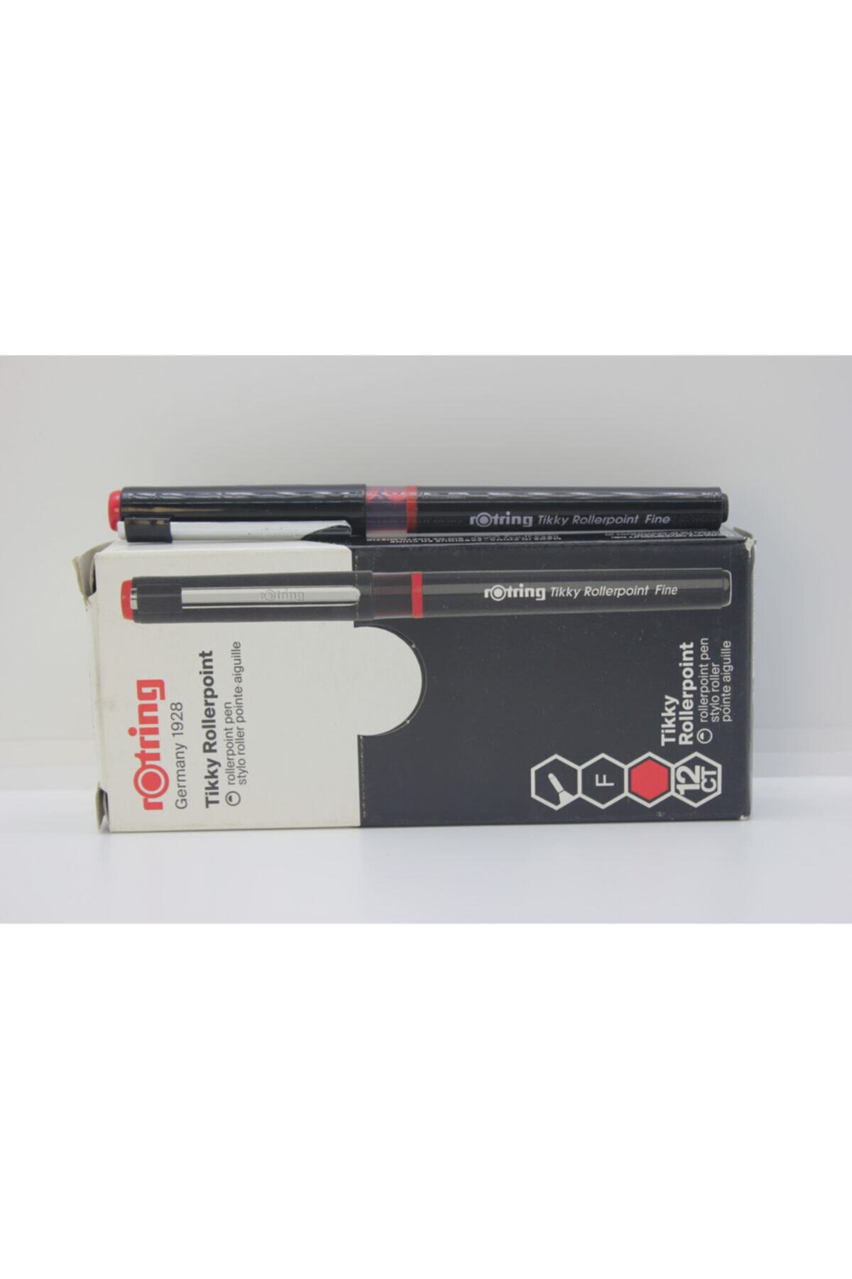 Rotring Tikky Rollerpoint Fine Uç Kalem Kırmızı 12adet