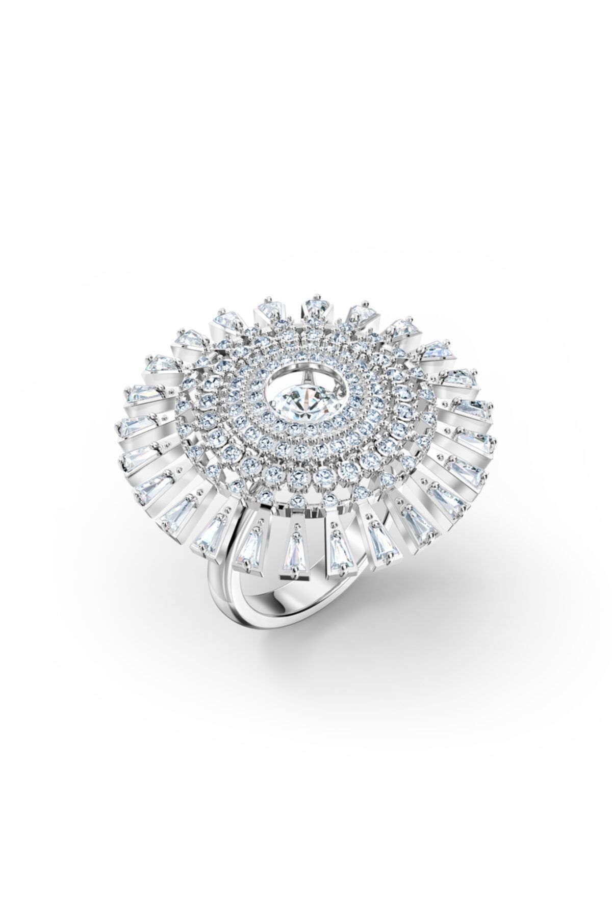 Swarovski 5572512 Yüzük Sparklıng Dc-rıng Du Czwh-cry-rhs 52