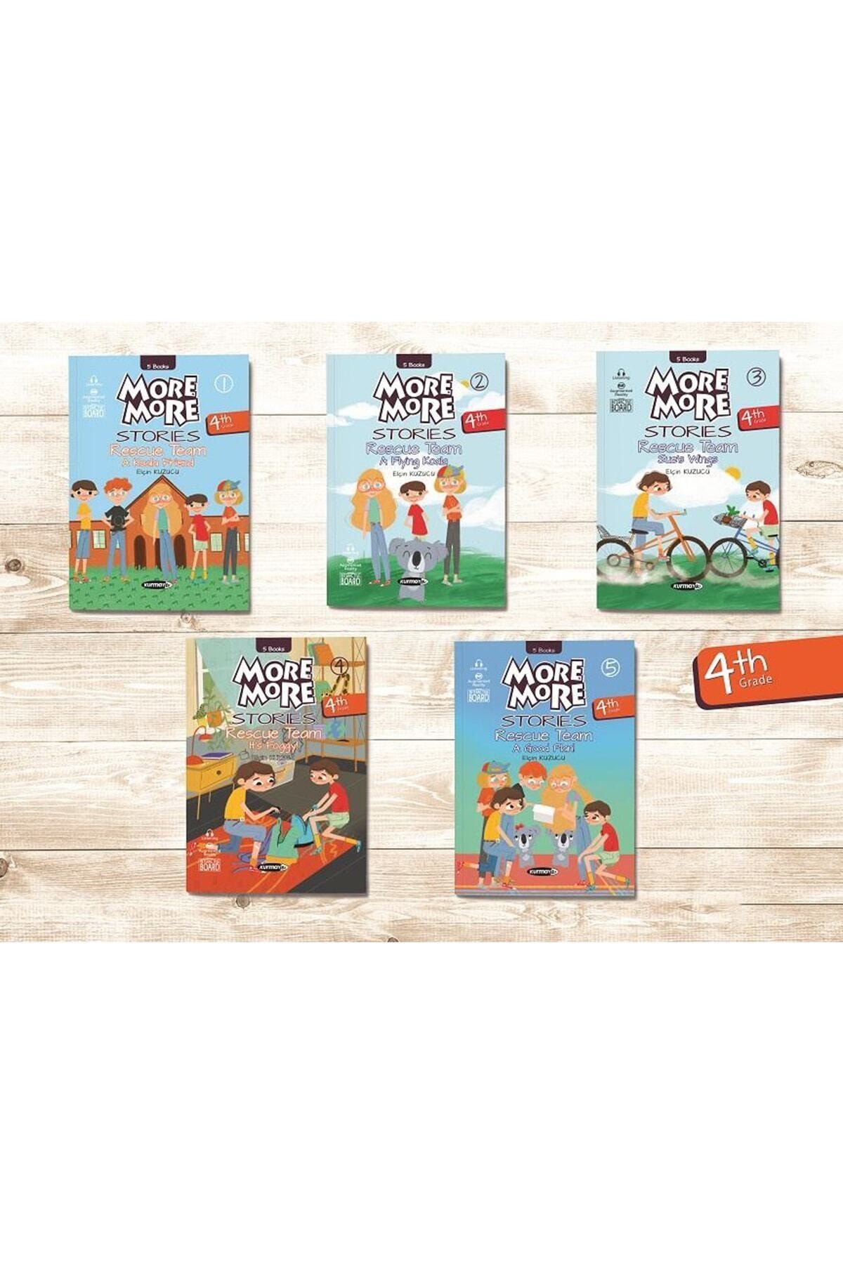 Kurmay Yayınları Kurmay Elt More And More Stories 4. Sınıf Hikaye Seti 5 Kitap 01205