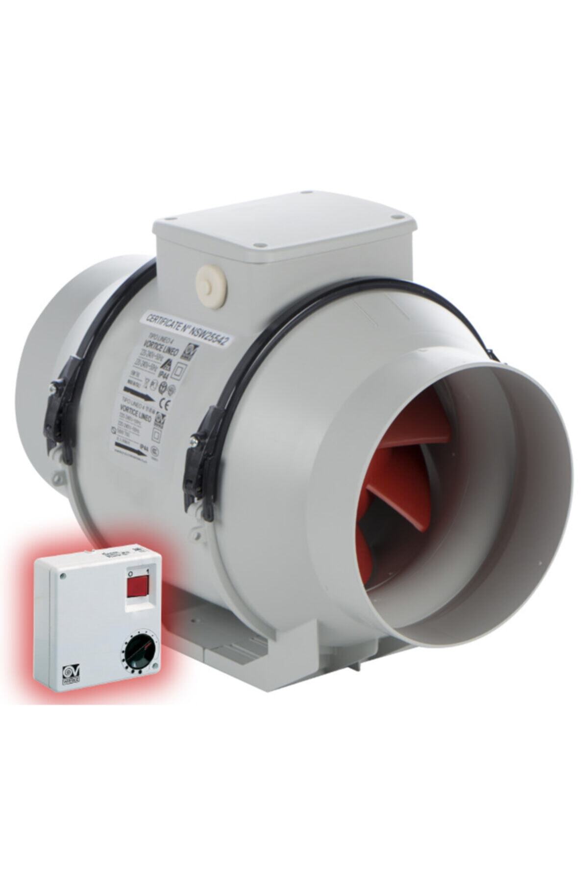 Vortice Lineo 315 Vo - 2300 M3/h Kanal Tipi Fan (hız Anahtarı Dahil)