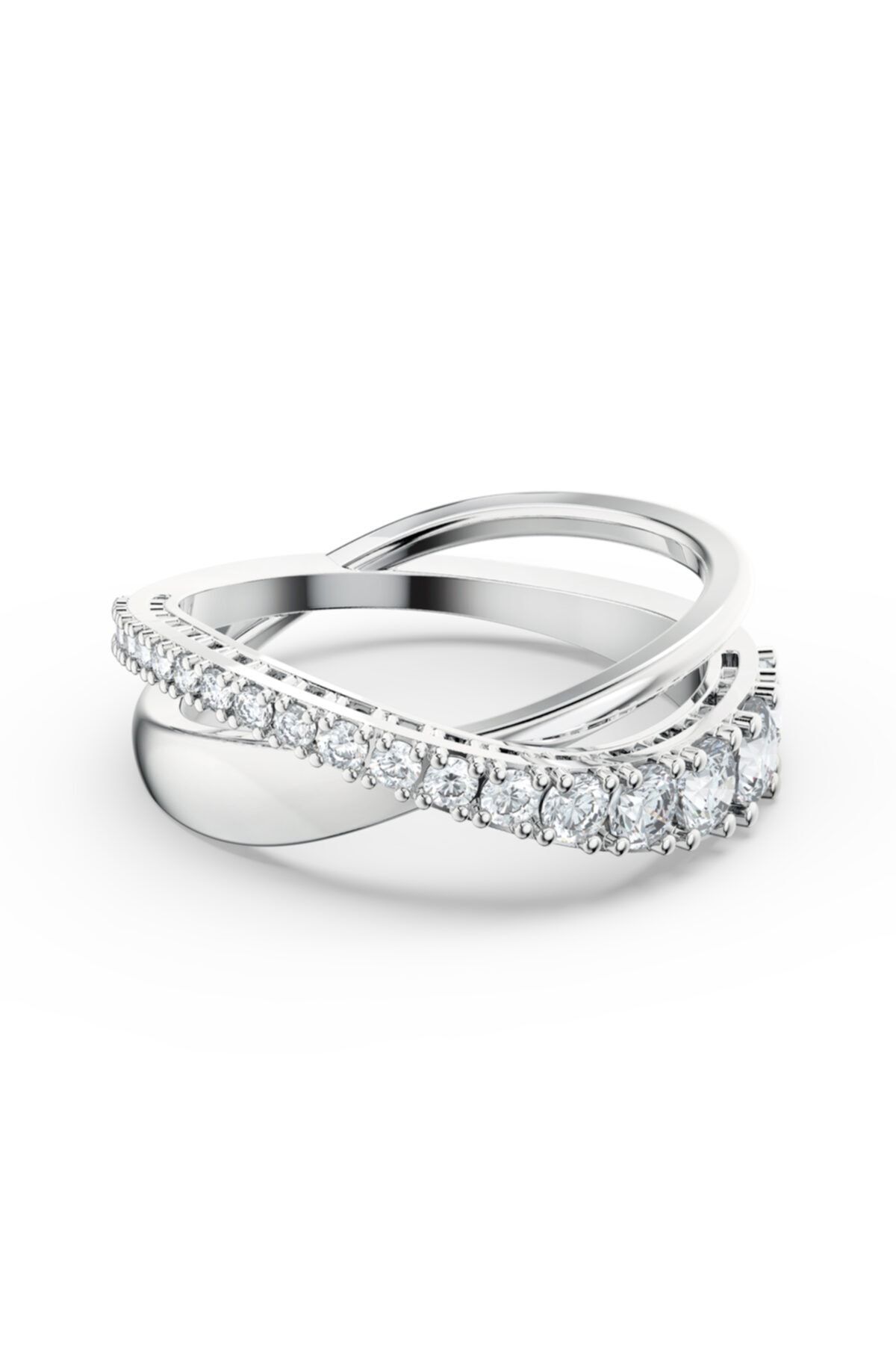 Swarovski 5572710 Yüzük Twıst-rıng Rows Czwh-rhs 60