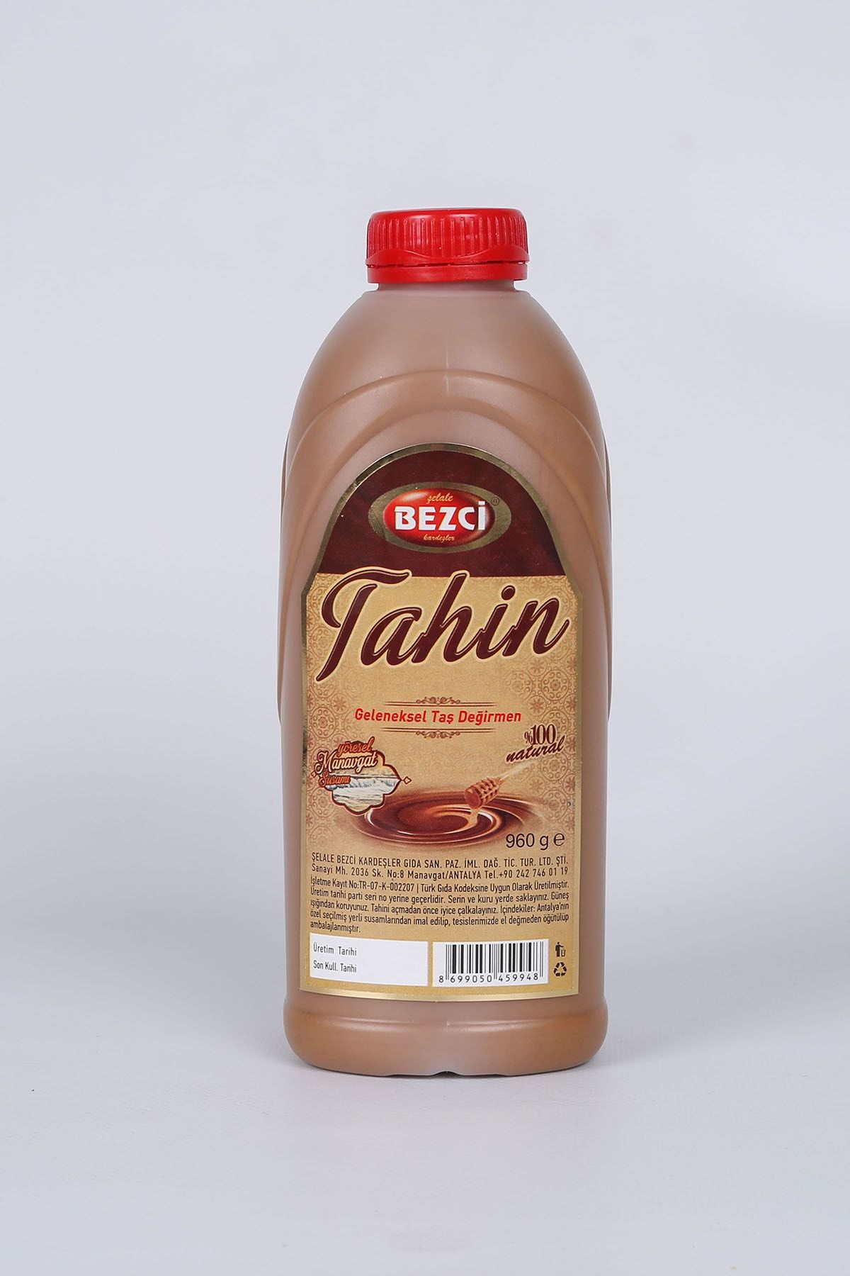 Bezci Kardeşler Bezci Geleneksel Taş Değirmen Tahin 960 Gr.