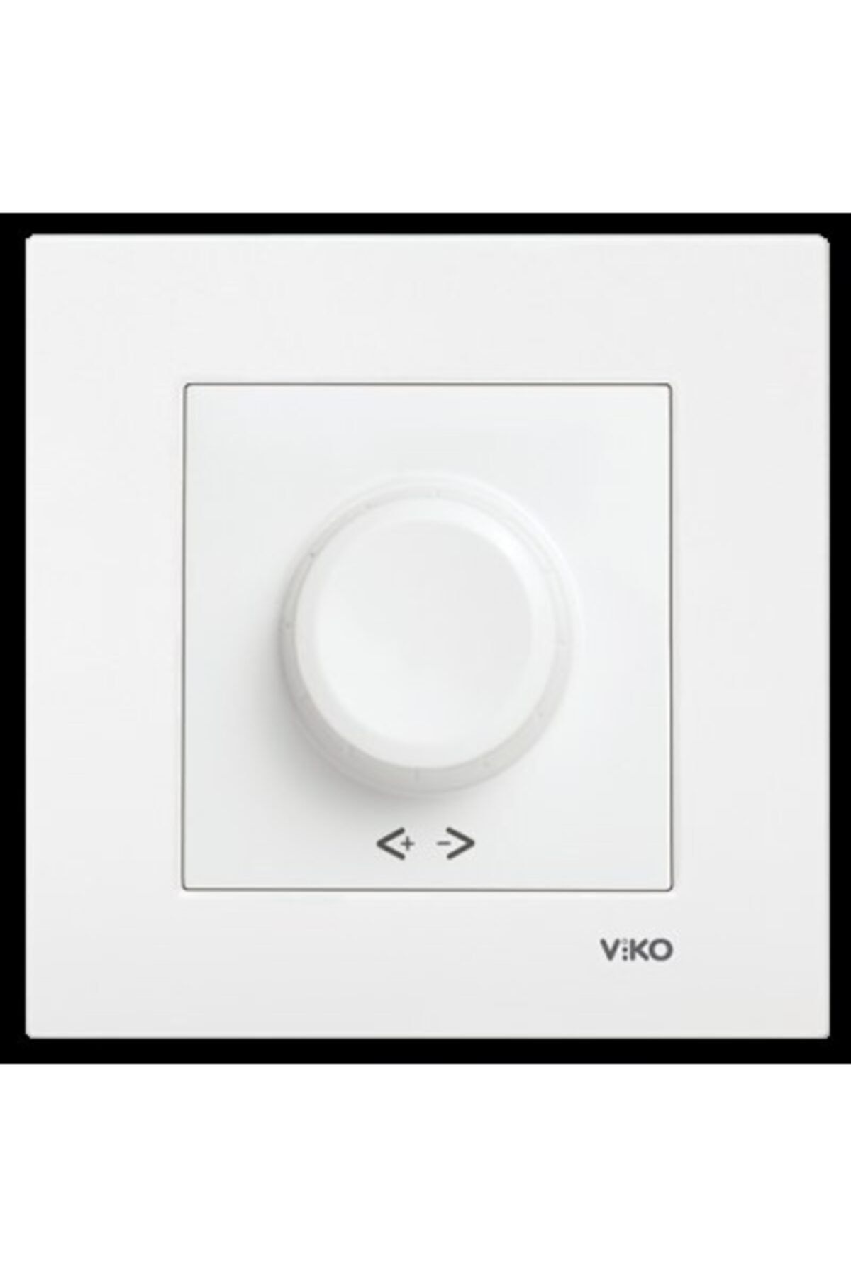 VİKO Meridian Beyaz Rotatif Dimmer Anahtar Çerçeveli (600w)