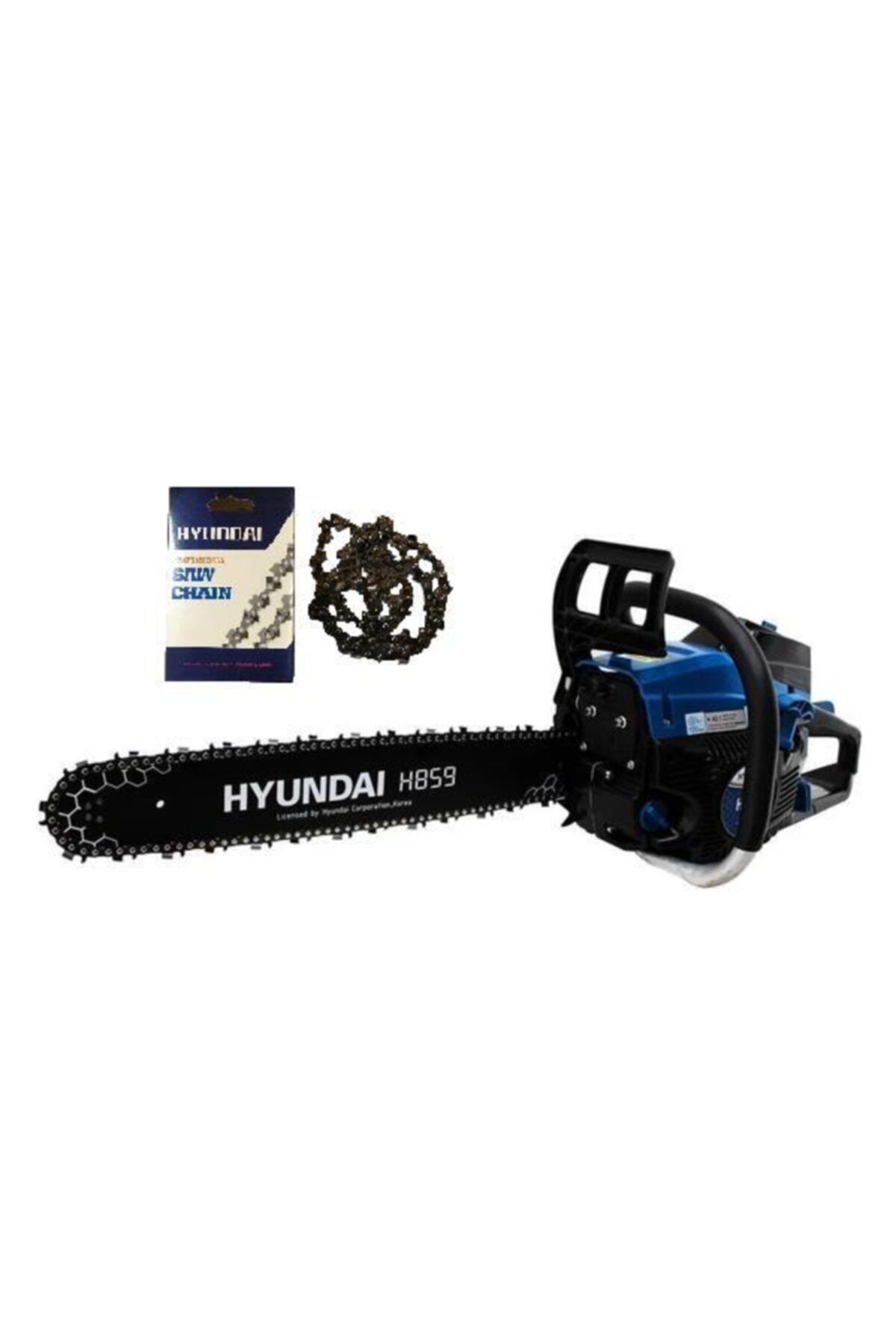 hyundai h859 3 6 hp motorlu testere 51 cm pala yedek zincir hediye fiyati yorumlari trendyol