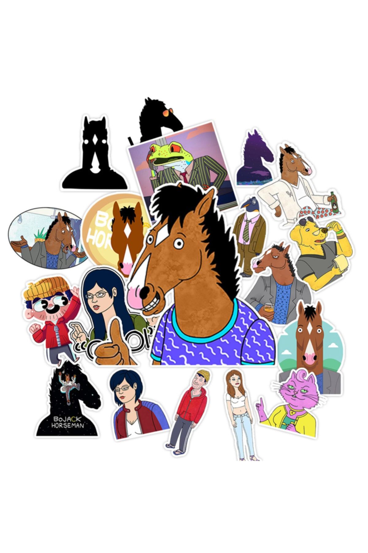 ZipZap Bojack Horseman Sticker 20 Li