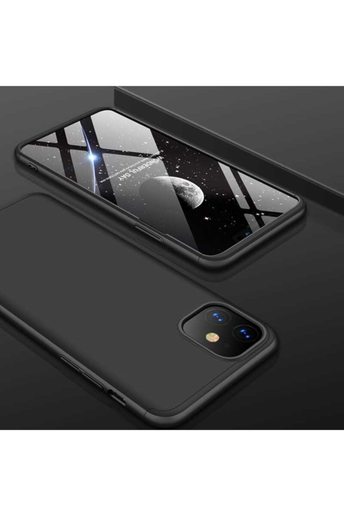 Apple Iphone 11 Kılıf 360 Derece Tam Koruma 3 Parça Ays Model