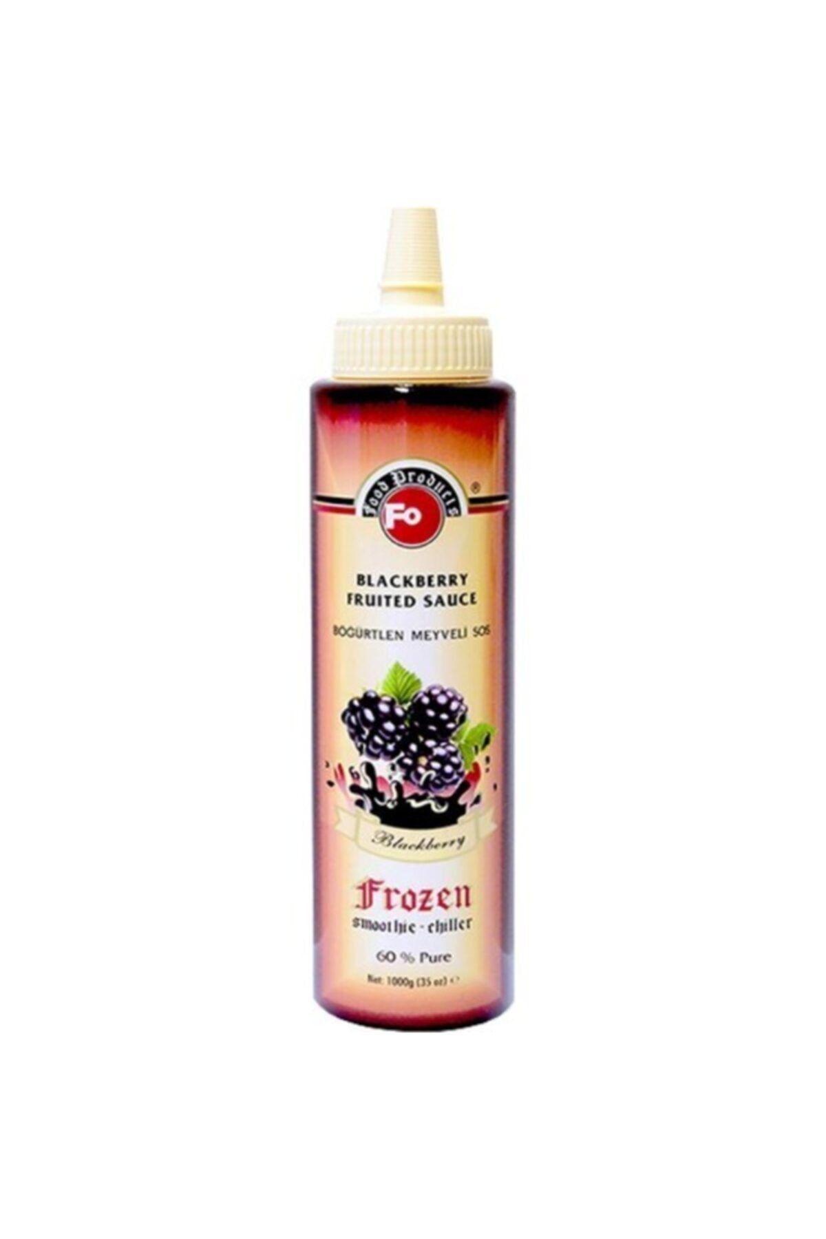 Fo Püre Fo Frozen Böğürtlen Aromalı Püre 1000gr