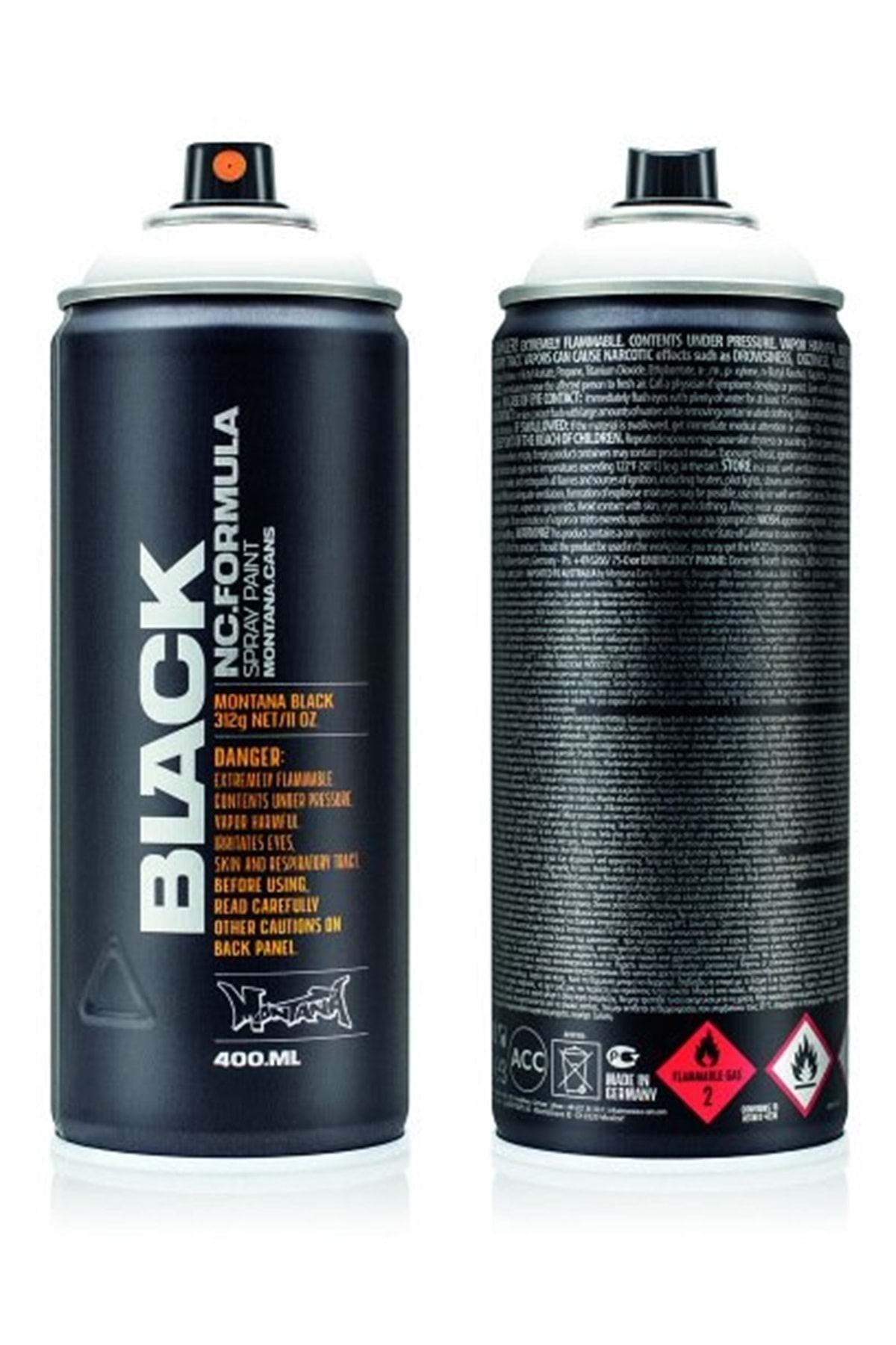 MONTANA Black 400 ml Snow White Blk9100
