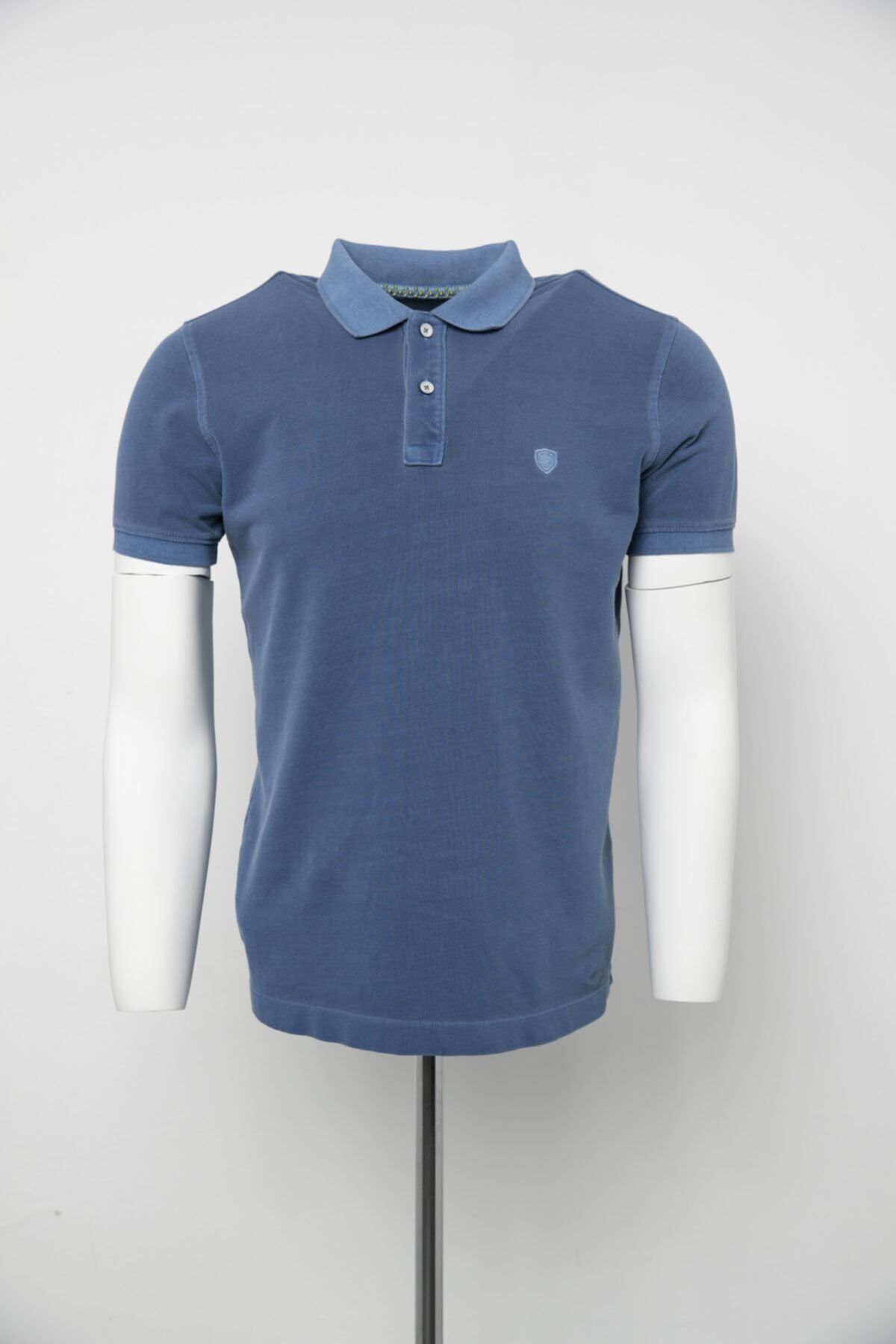 Lufian Vernon Spor Polo T- Shirt Indigo