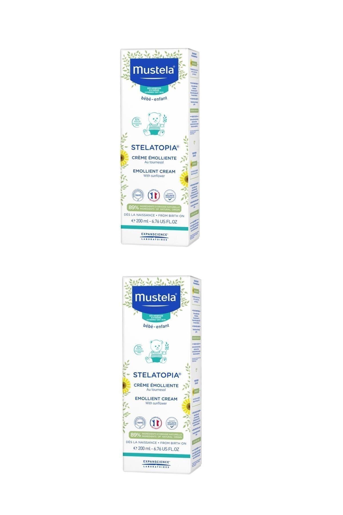 Mustela Stelatopia Yumuşatıcı Krem 200 ml 2'li Paket