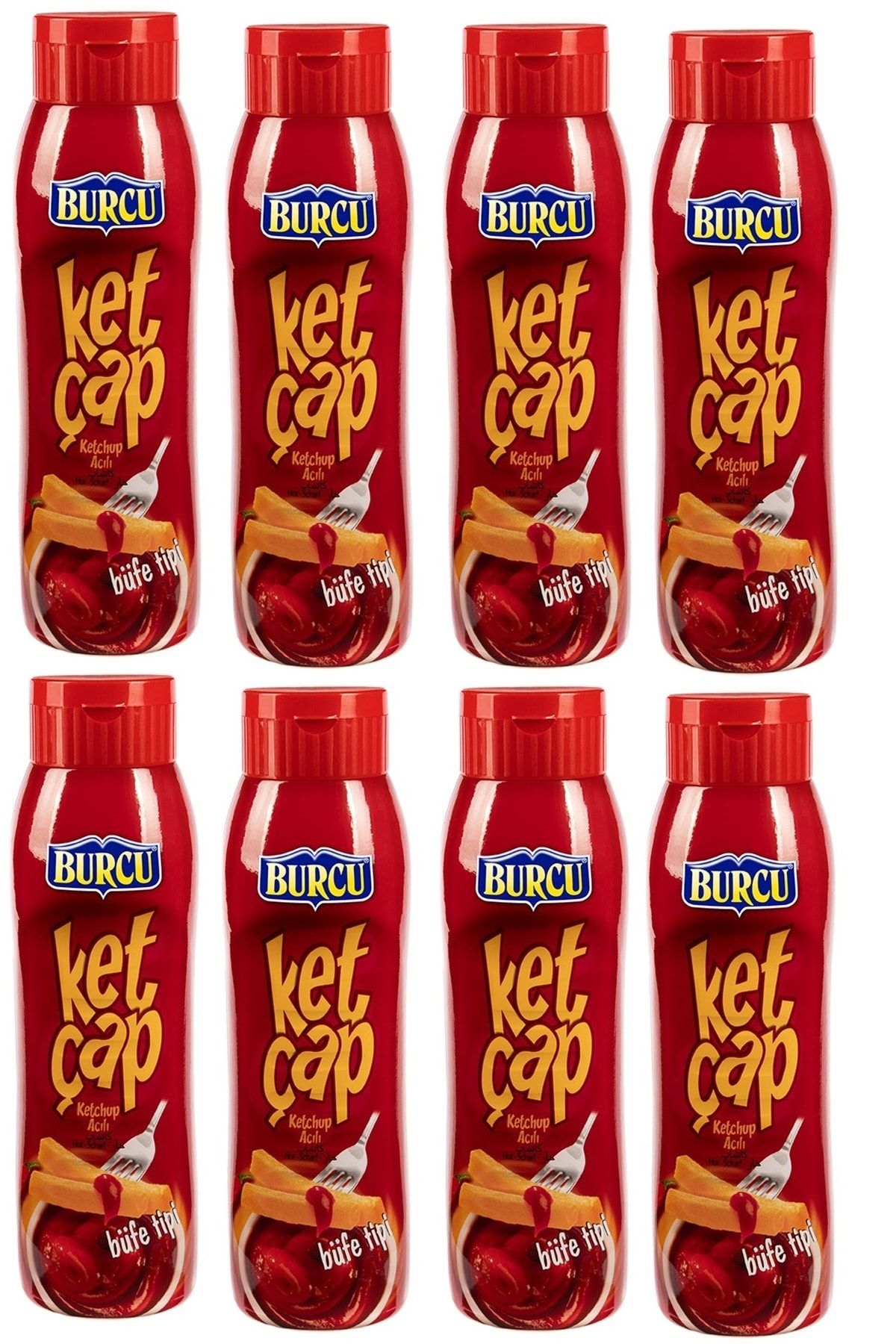 BURCU Ketçap Acı 650 G X 8 Adet