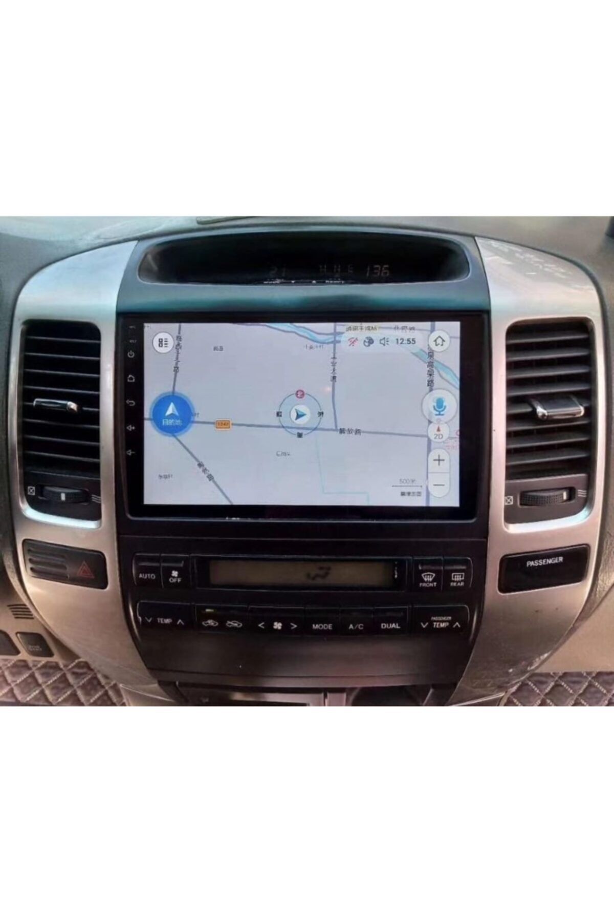 demirusta Toyota Prado 120 (2002-2009)2gb Android Navigasyon Usb Bt Kamera