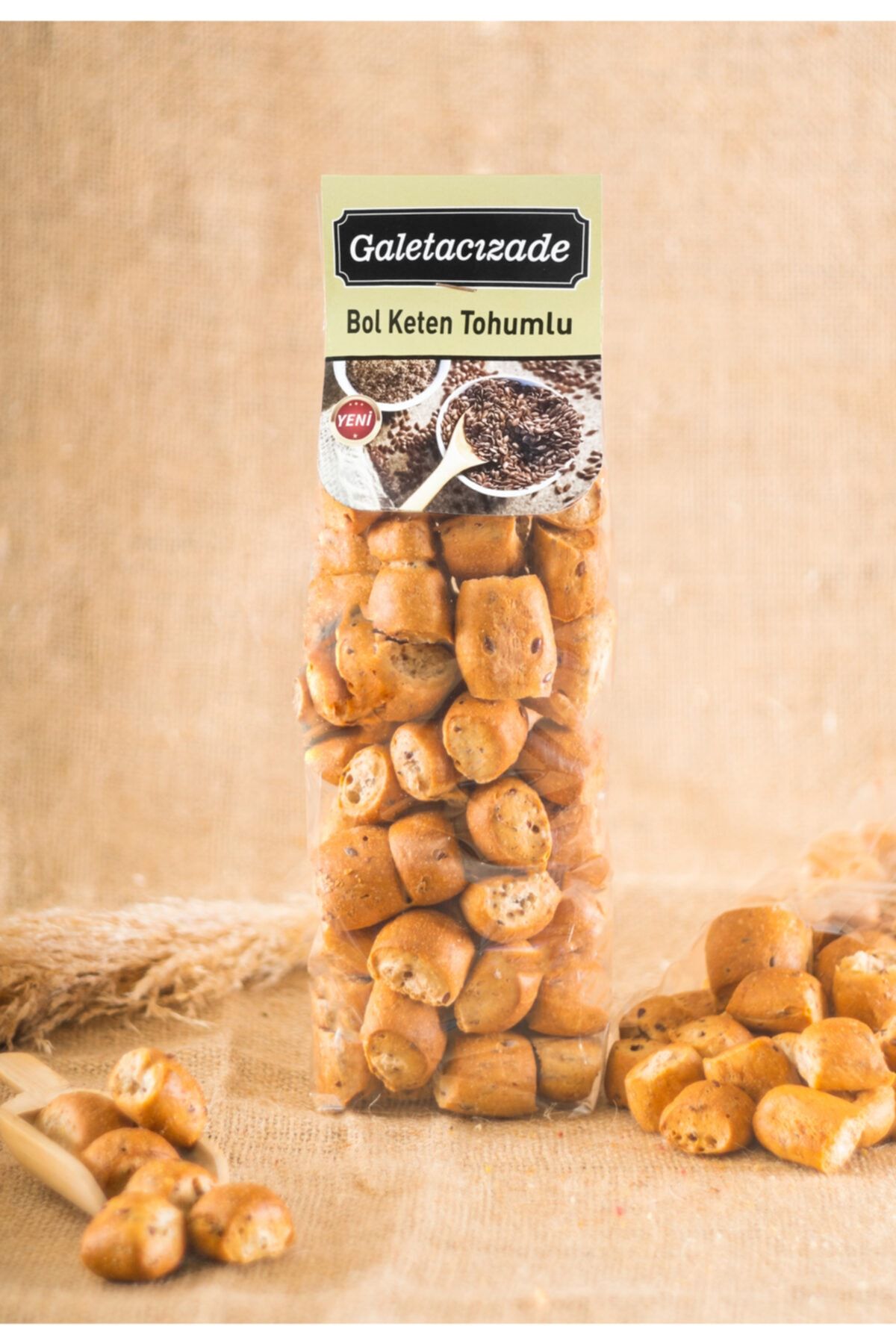 Galetacızade Bol Keten Tohumlu Galeta