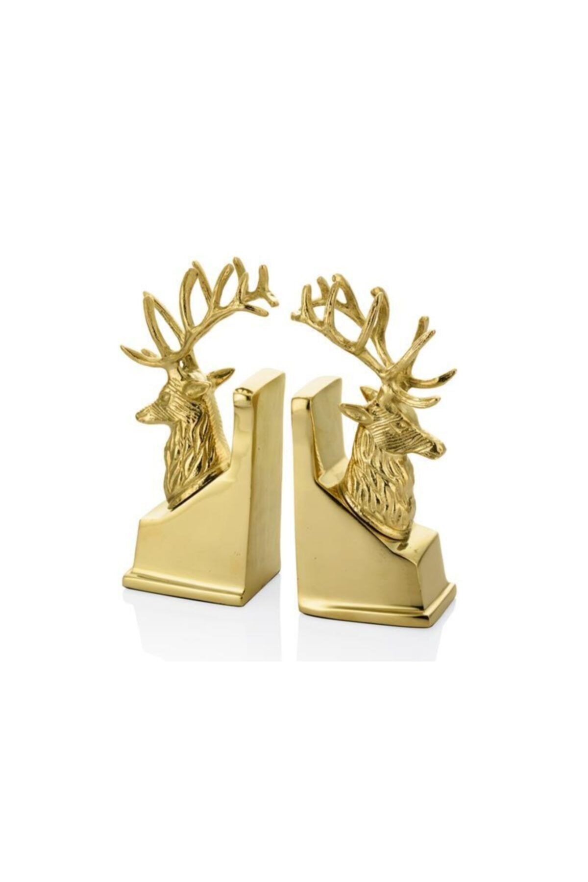LAMEDORE Gold Deer Geyik Şekilli Kitap Destegi 27*7*22,5* cm
