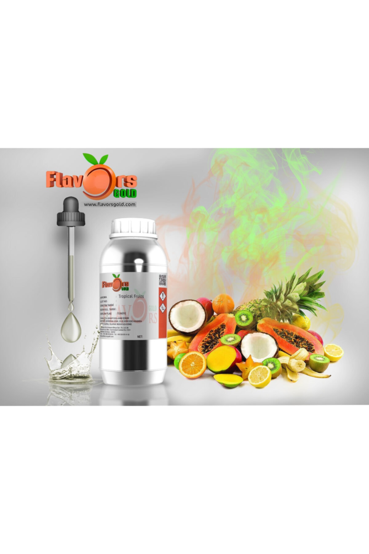 GOLD FLAVORS Karışık Meyve Emülsiyon Aroması