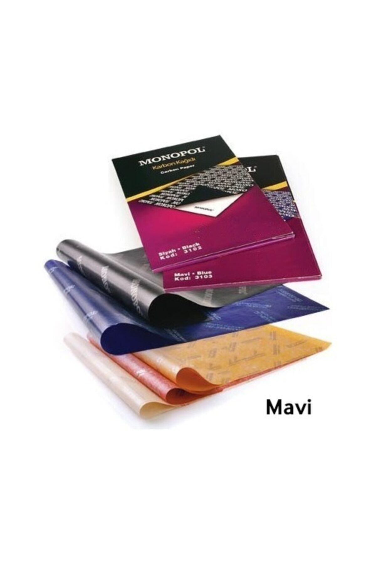 Monopol A4 Karbon Kağıdı 5'li - Mavi 5695911