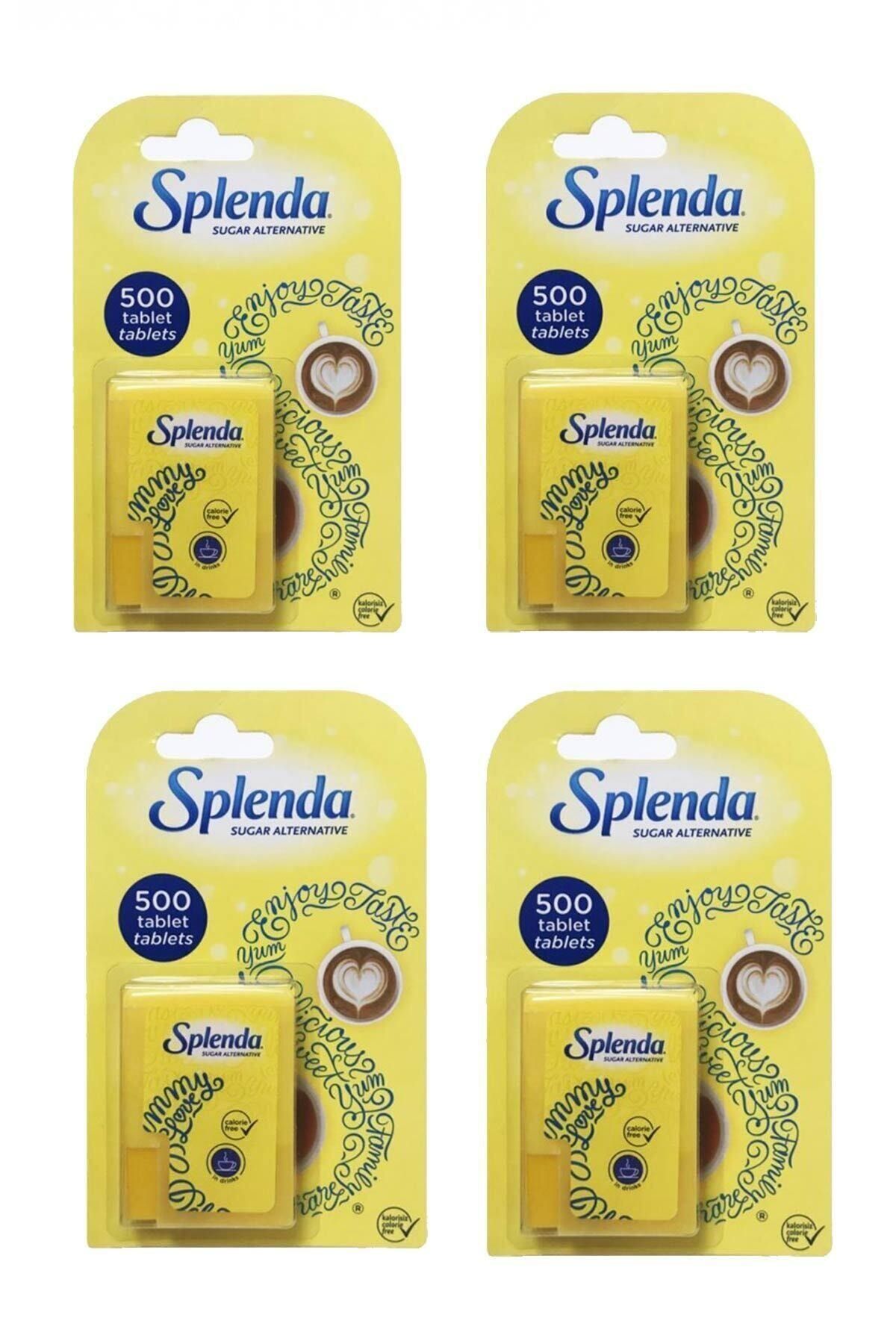 Splenda 500 Tatlandırıcı Tablet 4 Kutu