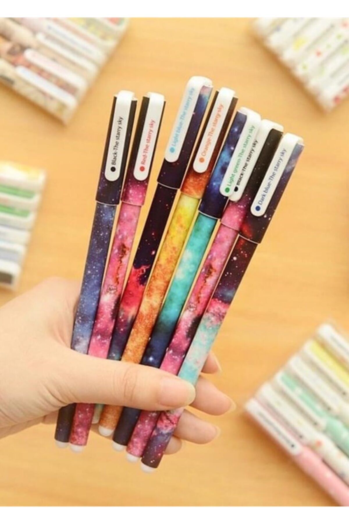 ef butik galaxy jel kalem seti 6 li fiyati yorumlari trendyol