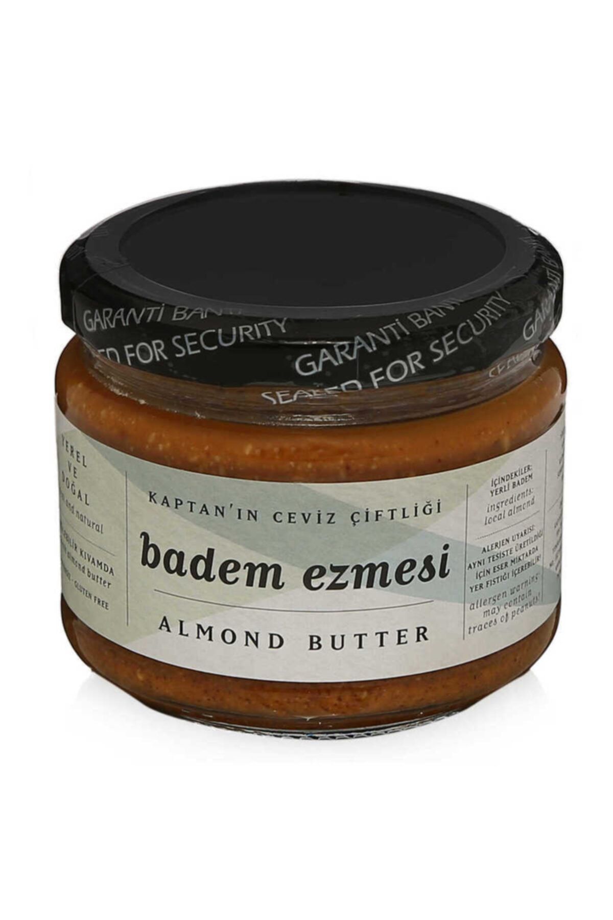 Kaptan`ın Ceviz Çiftliği %100 Yerli Badem Ezmesi 250 Gr