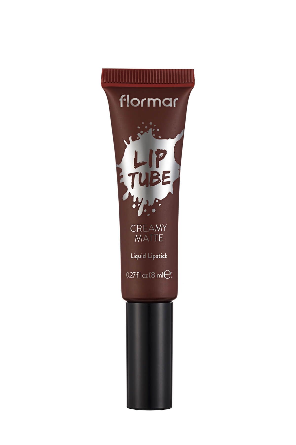 Flormar Kremsi Likit Mat Ruj - Creamy Matte Lip Tube 09 Spicy Brown 8690604549832