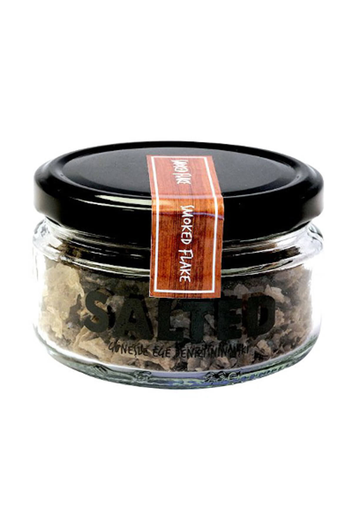 Salted Goods Smoke Flake Tuz (Yaprak Tuz) Cam Kavanoz, 100 gr