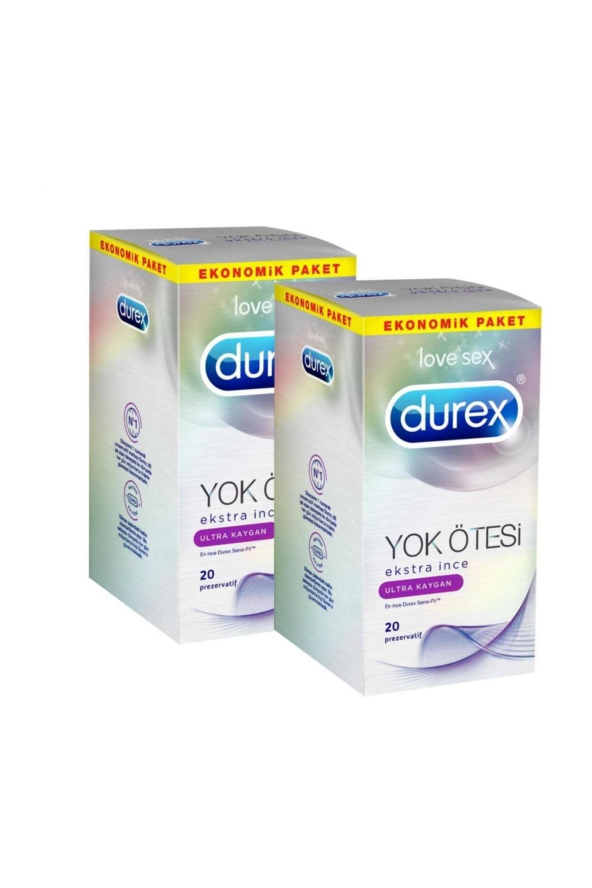 Durex Yok Ötesi Ultra Kaygan 40'Lı - 20'Li 2