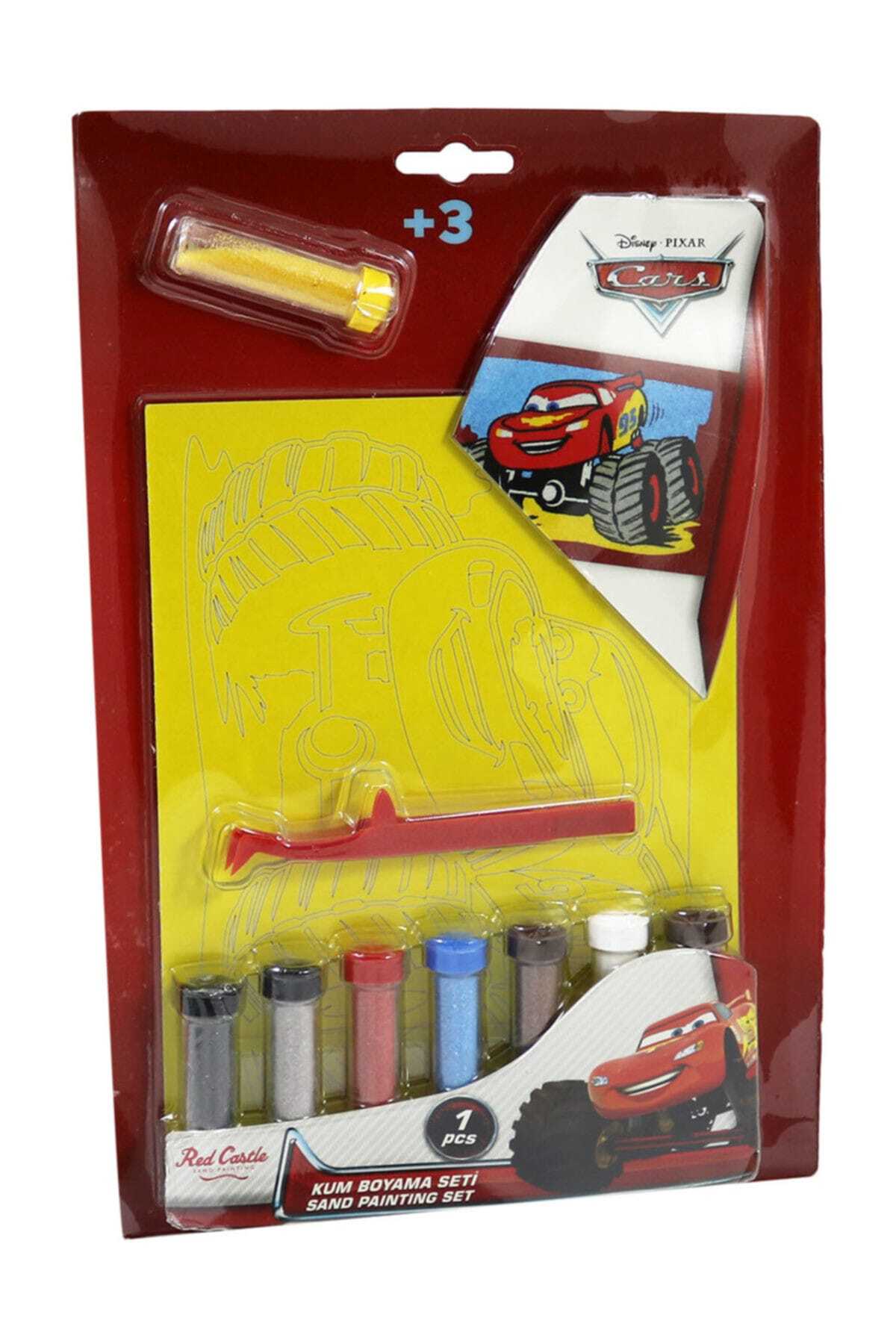 Muhtelif Egem Bss-01 Cars Kum Boyama Seti