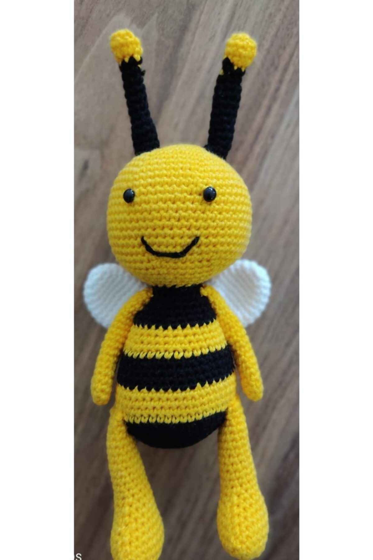 ASPLUS Amigurumi El Yapımı Organik Oyuncak Arı Maya