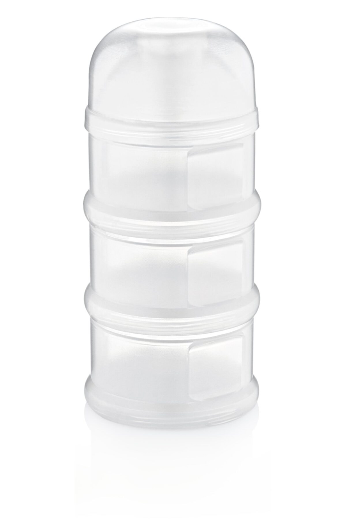 Çeşitli Beyaz Babyjem Katlı Toz Mama Kabı 545