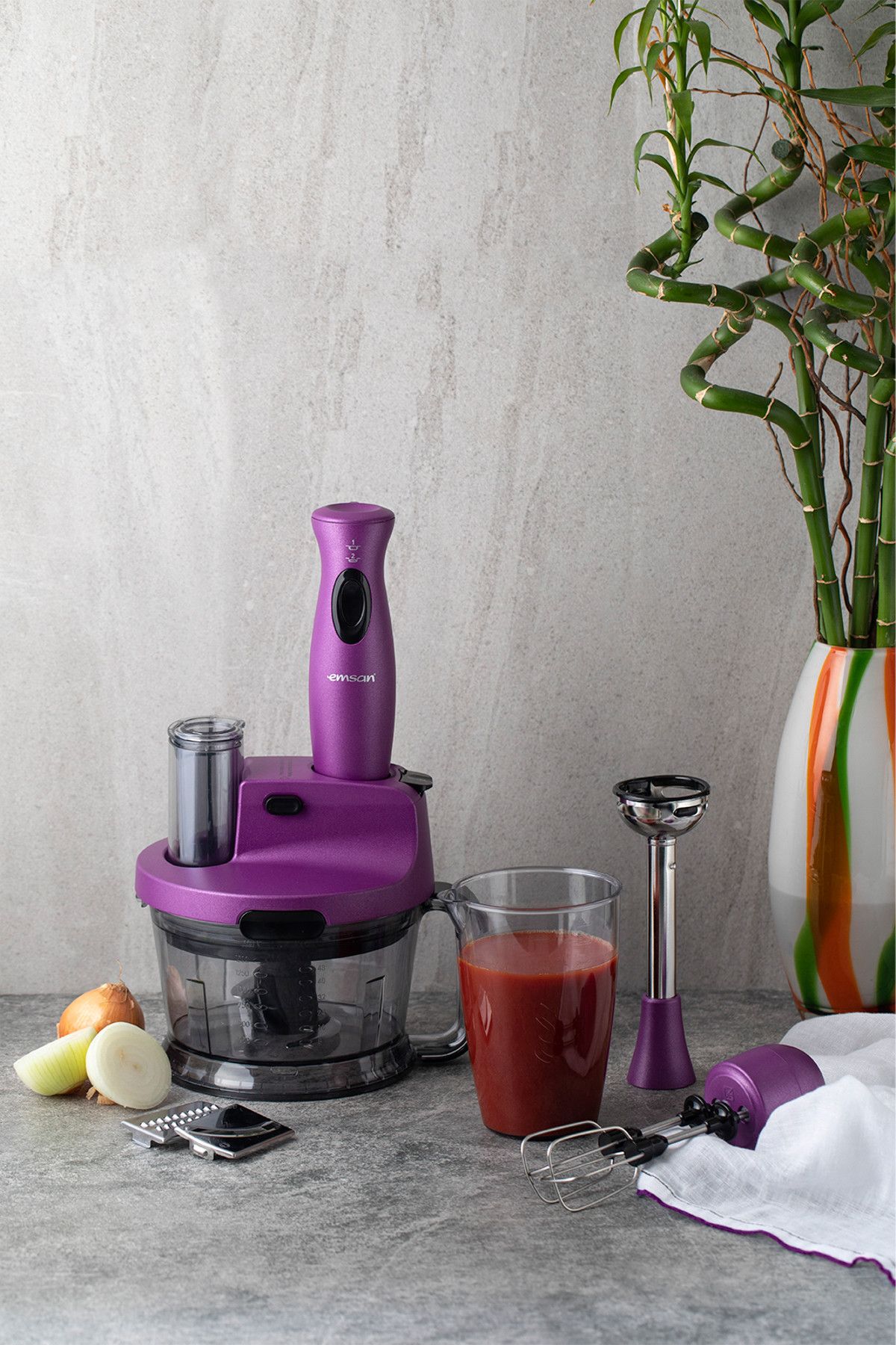 emsan mutfak robotu 701 violet glossy fiyati yorumlari trendyol