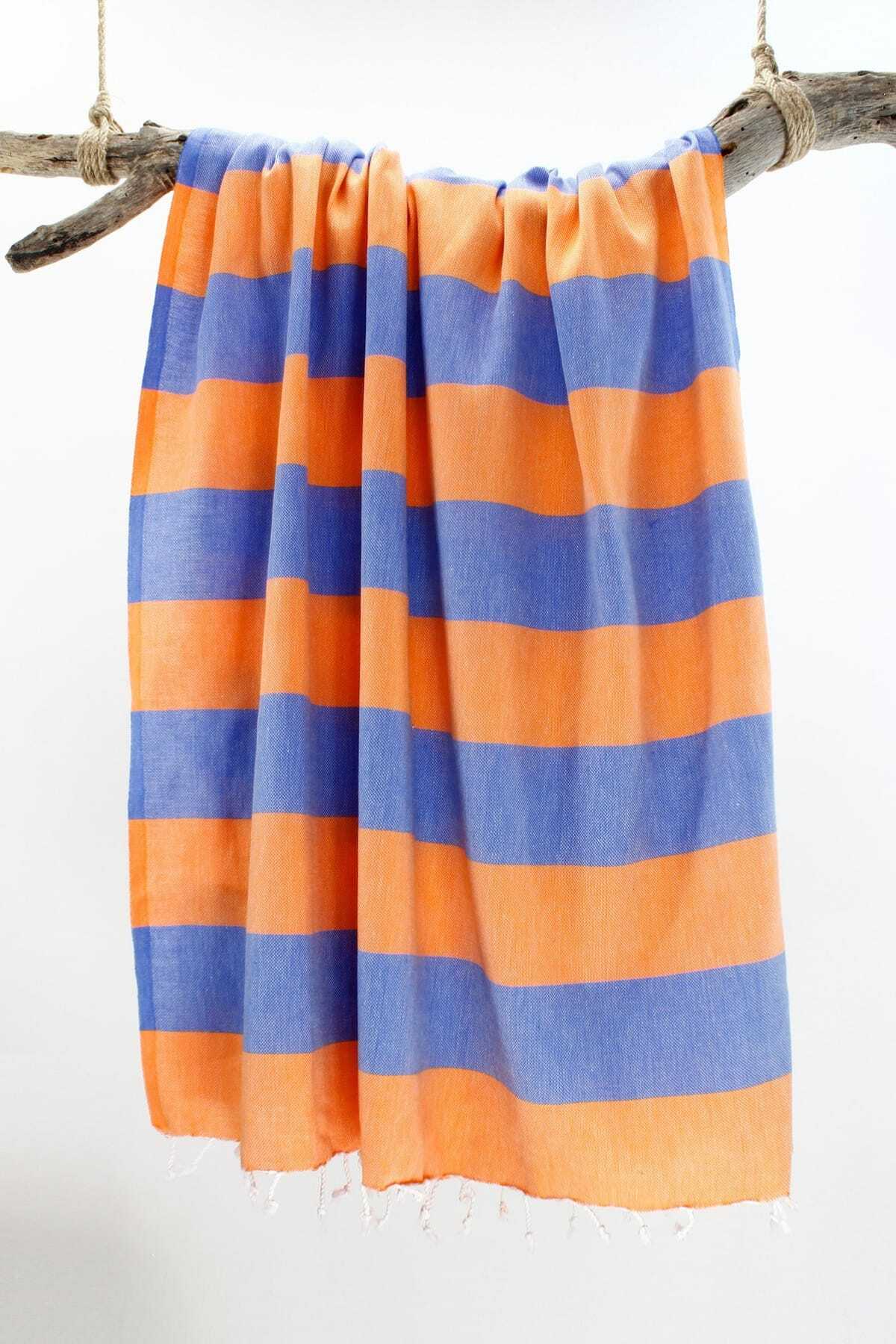 Bedinn Peştemal Poseidon Turuncu-Mavi Pst185