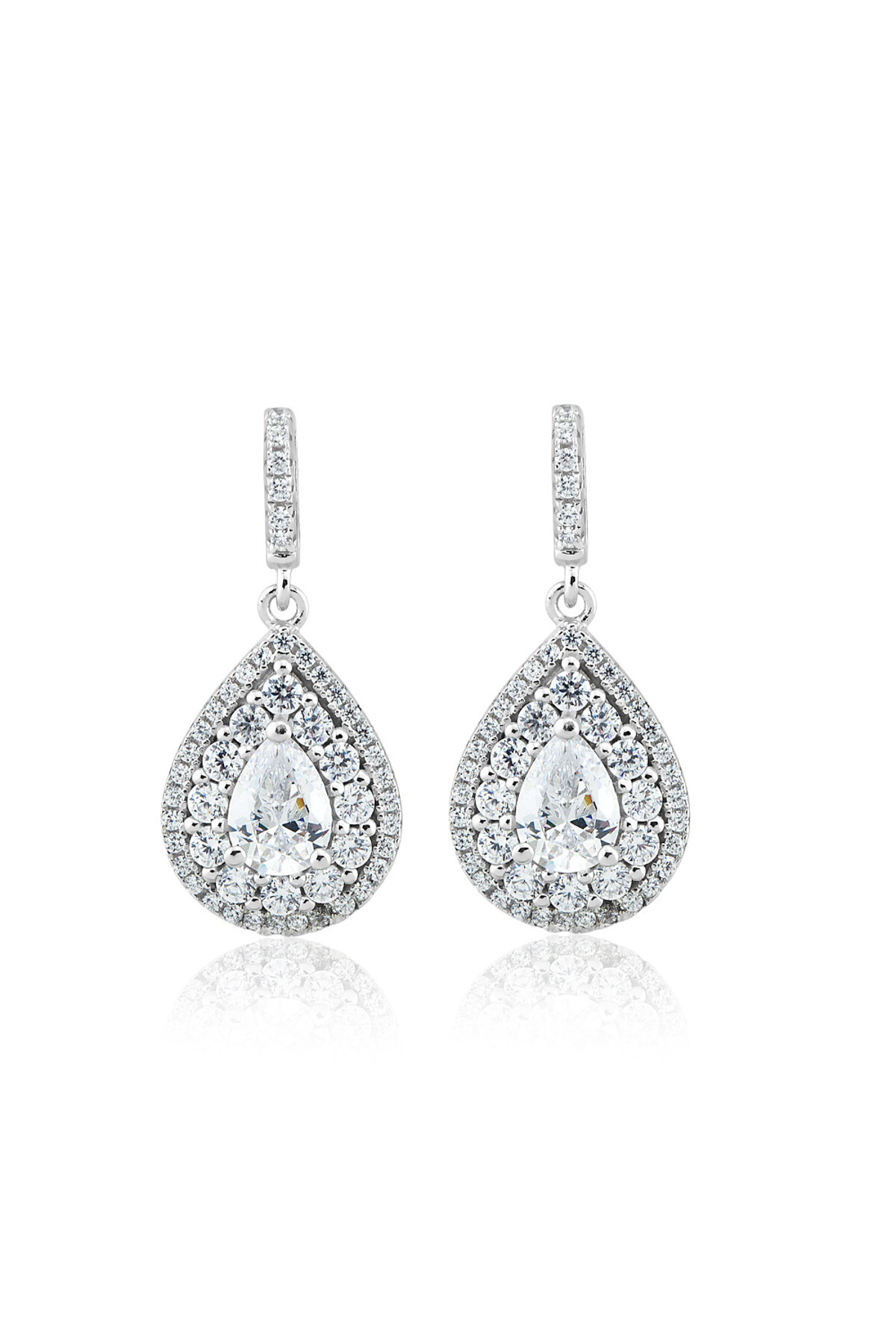 Carat Laboratories Kadın 2,13 Carat Fantezi Küpe CE20837