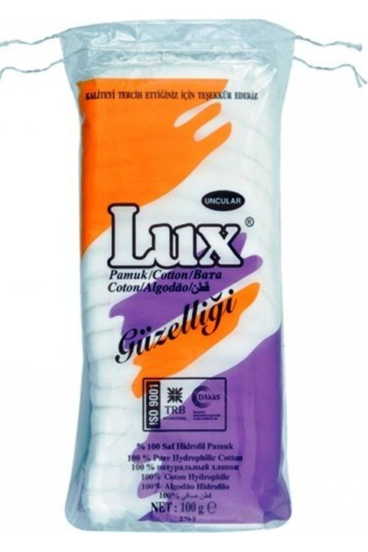 HS AMBALAJ Lux Pamuk 100 Gr
