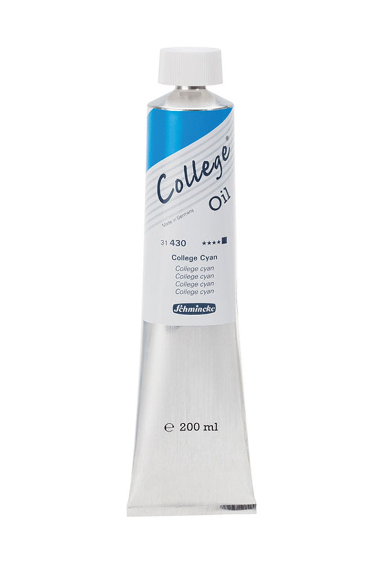 Schmincke College Yağlı Boya 200ml - N:430 College Cyan 5657426